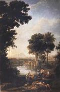 Claude Lorrain The Finding of the Infant Moses (mk17) china oil painting reproduction